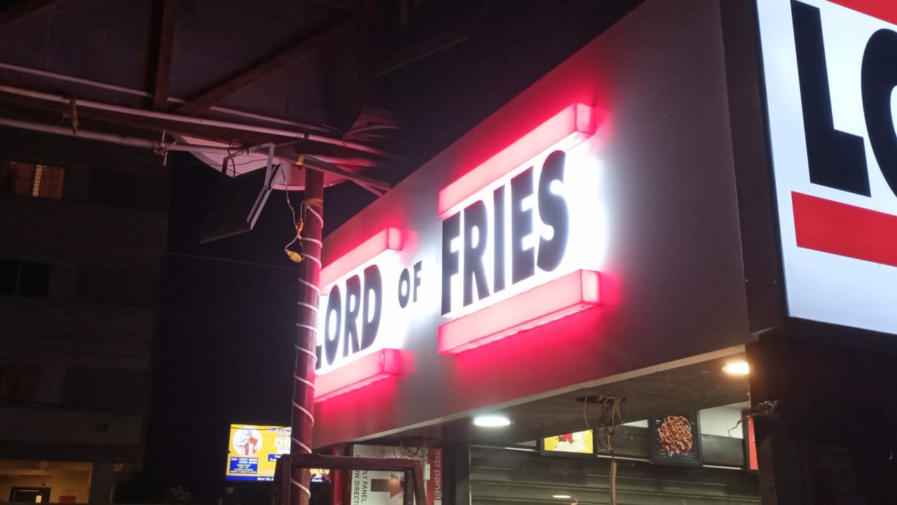 ACP with Trimcap Letter Board Example 8