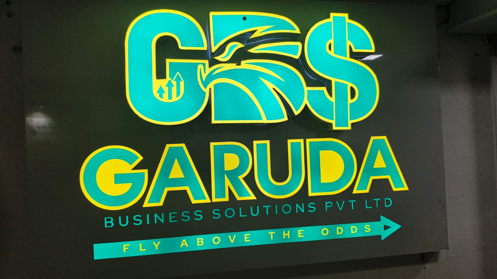 ACP with Trimcap Letter Board Example 8