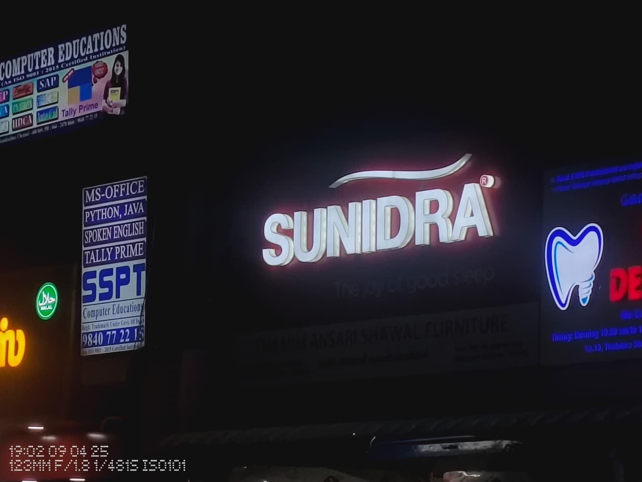 ACP with Trimcap Letter Board Example 8